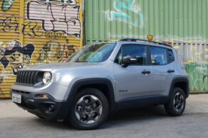 jeep renegade sport 2016 prata frente e lateral