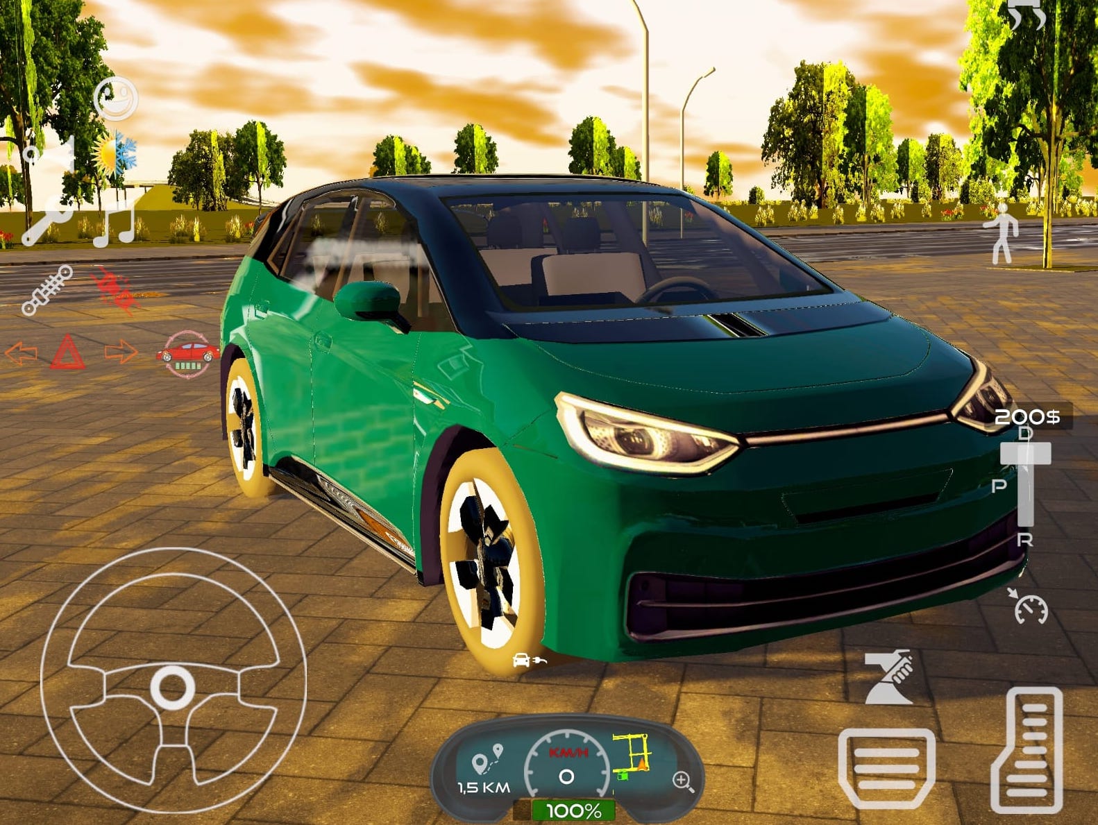 volkswagen id3 electric car simulator android carros eletrificados nos games