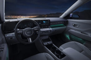 hyundai kona ev 2024 interior painel