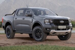 ford ranger tremor 2024 cinza frente e lateral 1