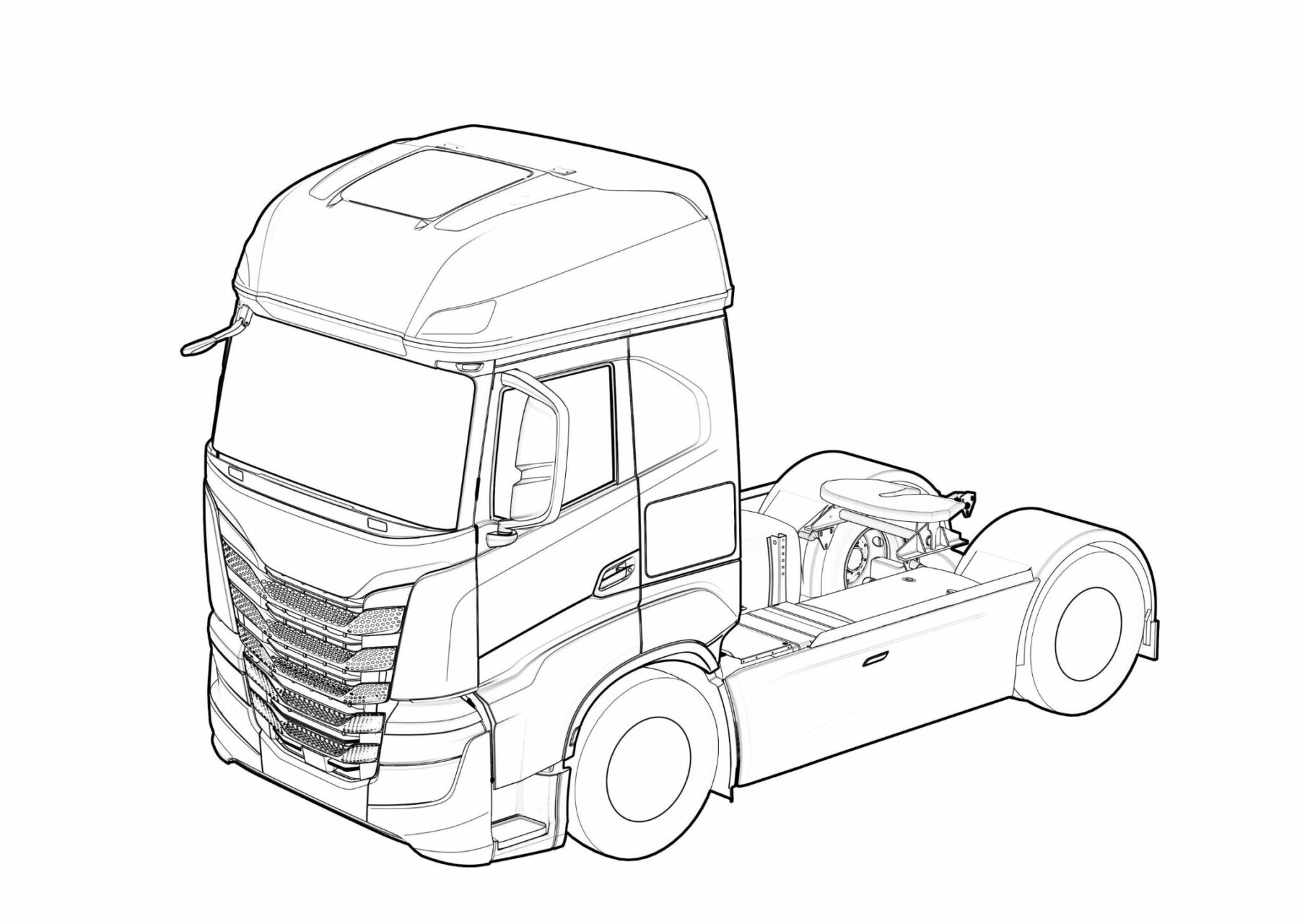 Como desenhar um caminhão IVECO 