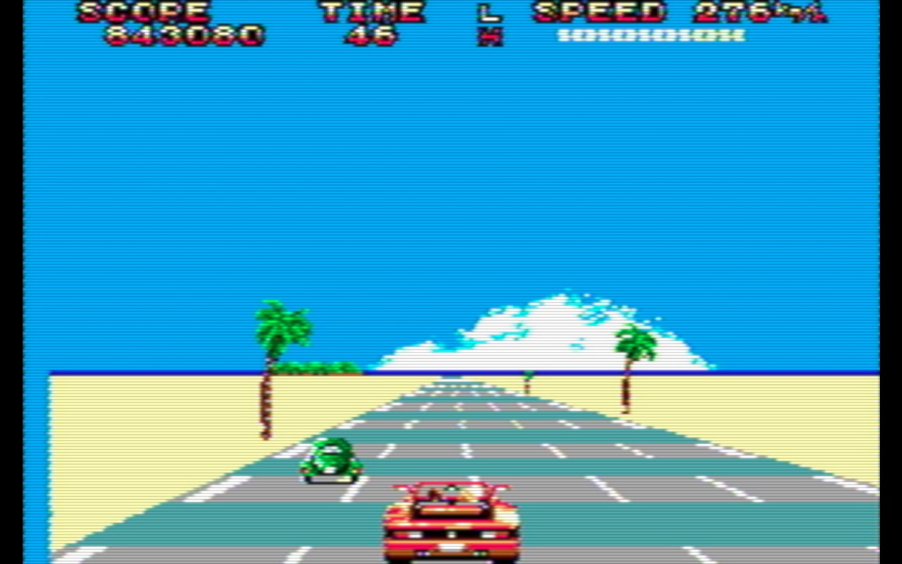 fusca em out run master system