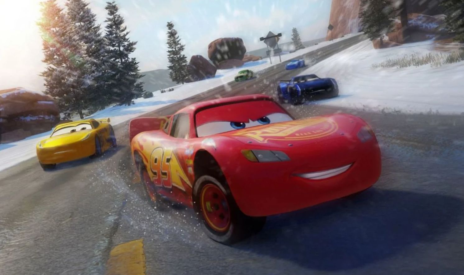 cars 3 driven to win relampago mcqueen jogo tipo mario kart