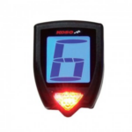 indicador de marcha luzes no painel da moto