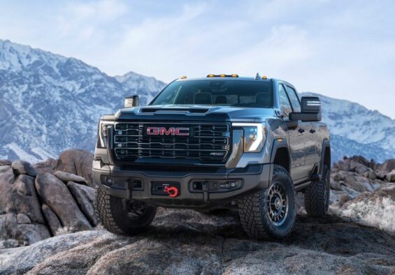 gmc sierra hd at4x frente e lateral