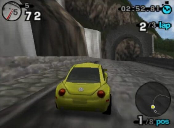 beetle adventure racing nintendo 64 gameplay tunel