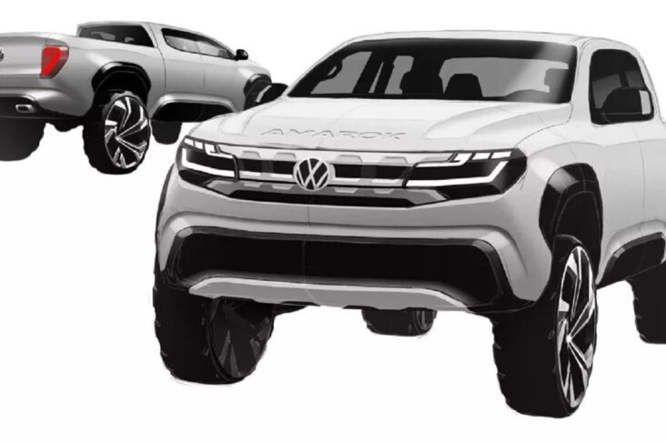 vw amarok ideation sketches main