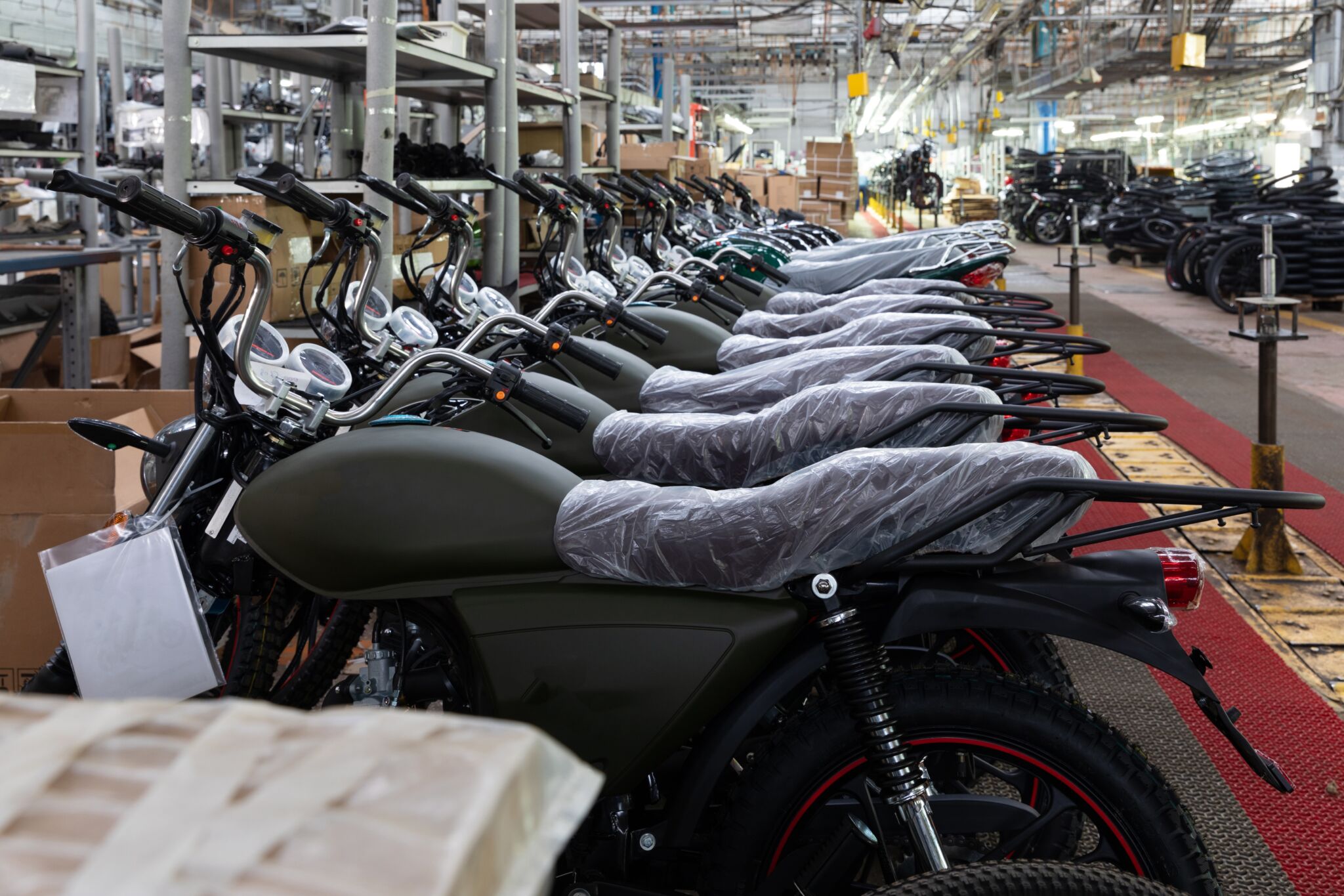 Produção de motos irá crescer em 2024, estima indústria