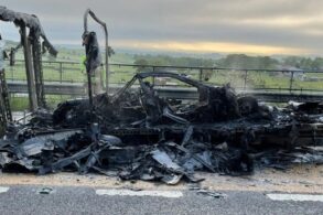 mercedes amg one destruido fogo
