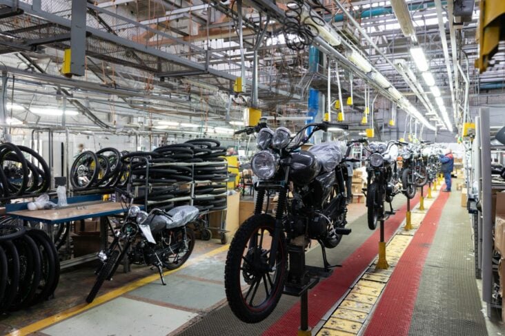 Fábrica de motocicleta / Produção de moto