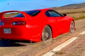 toyota supra rodas vidro