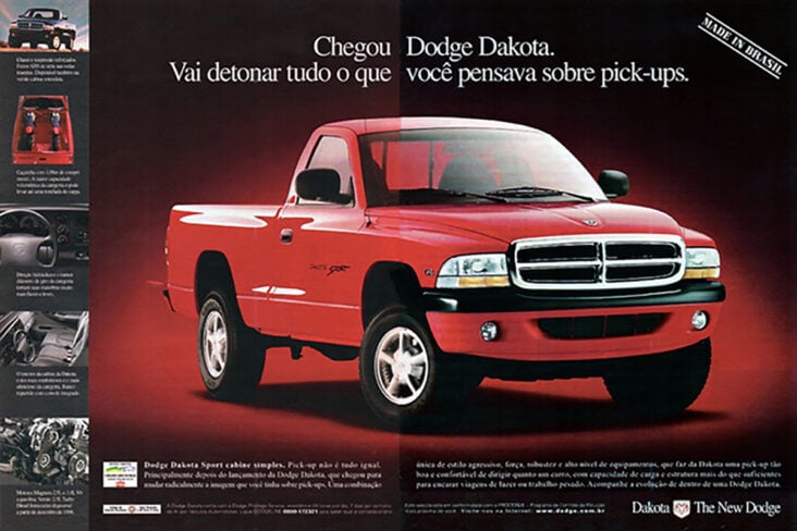 dodge dakota propaganda de epoca