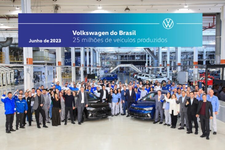 Volkswagen do Brasil celebra 25 milhões de veículos produzidos  