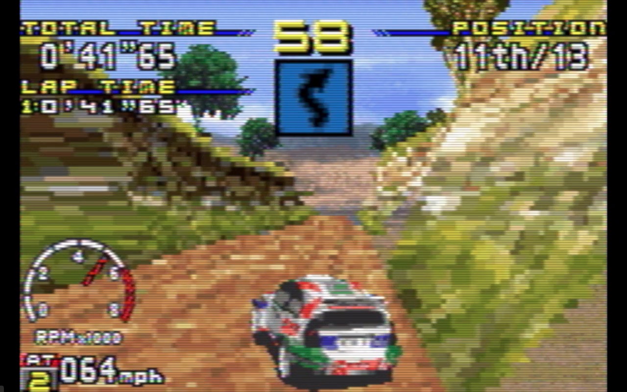 sega rally gba