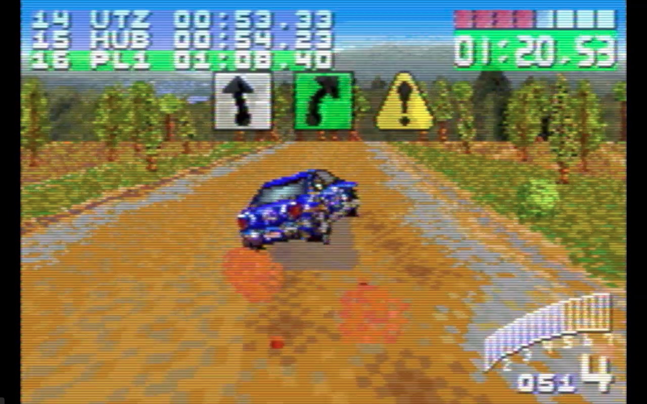 colin mcrae gba gameplay