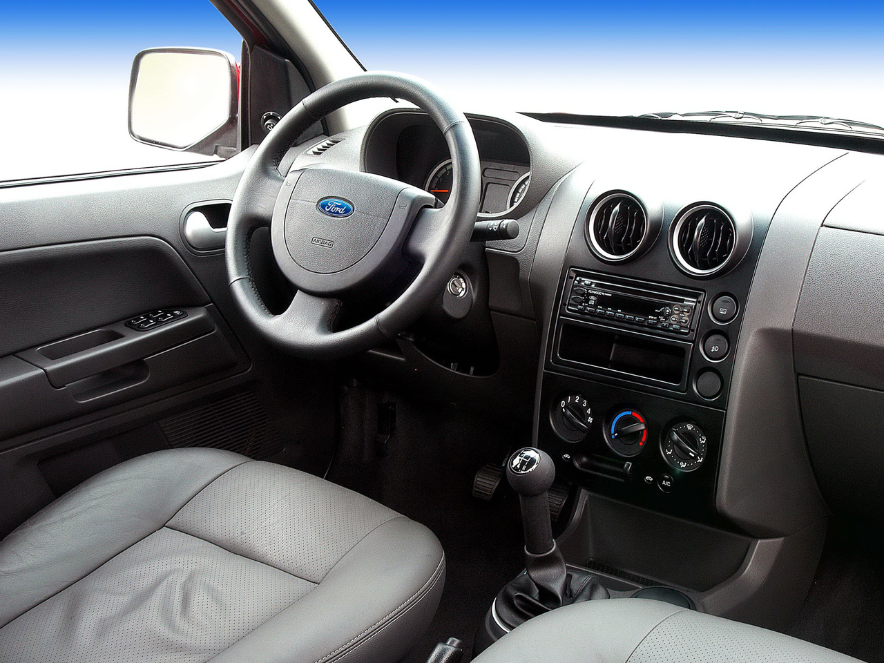 ford ecosport 2003 interior painel