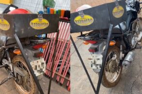 Moto com sistema 'anti-grau'