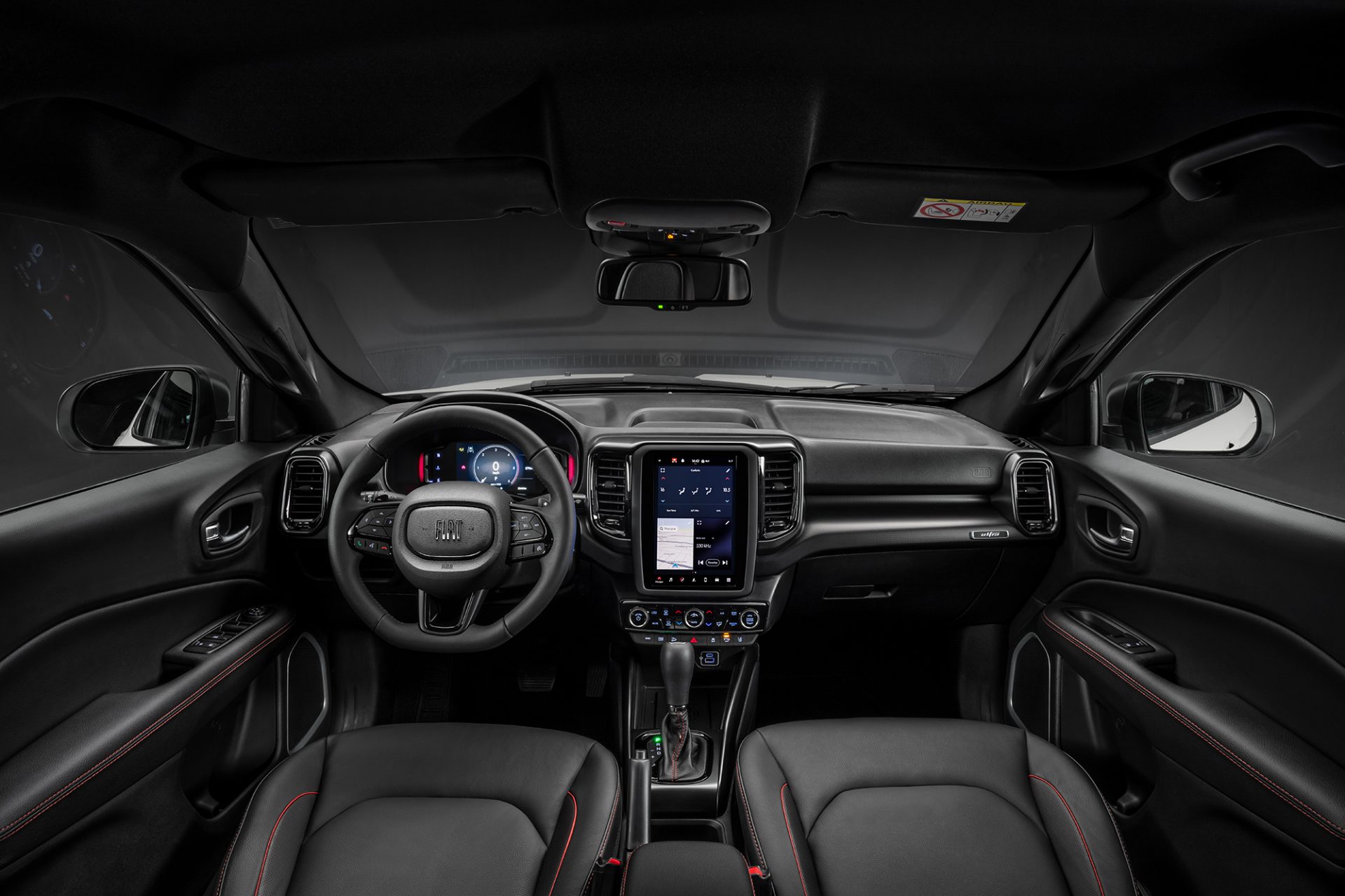 fiat toro ultra 2024 interior painel