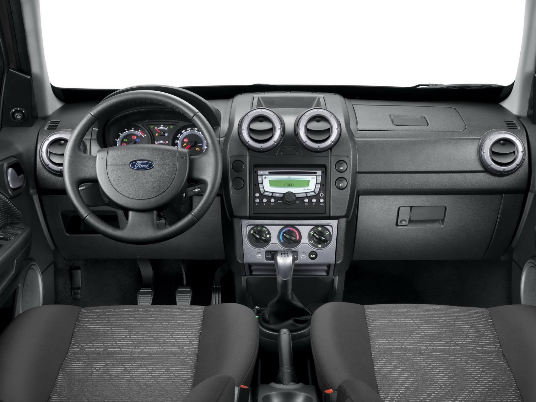 ford ecosport xlt freesytle 2008 interior painel