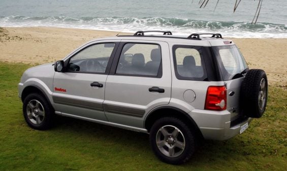 ford ecosport xlt freesytle 2008 traseira e lateral