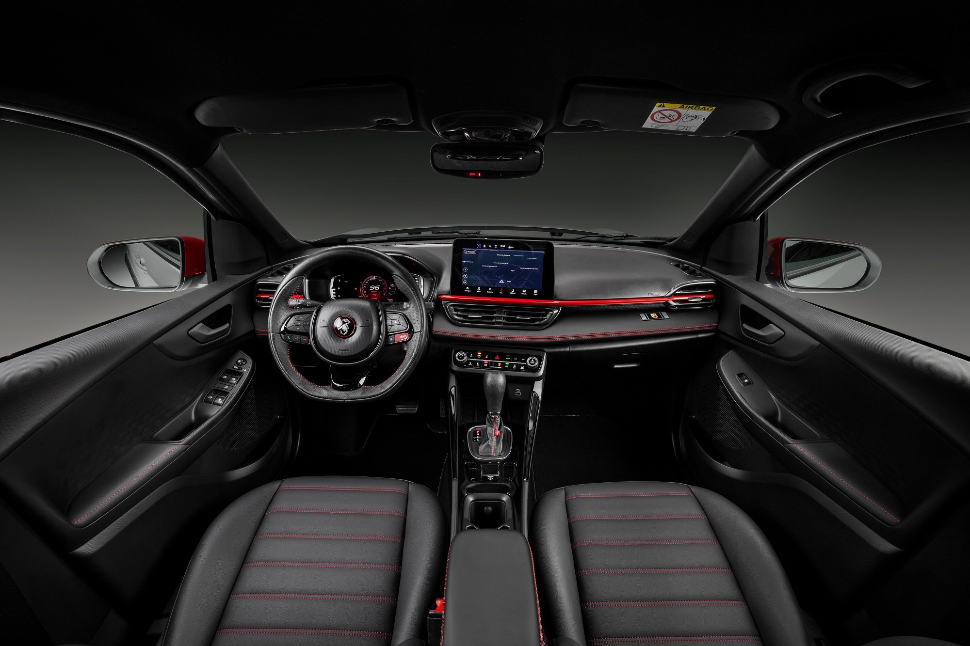 fiat pulse abarth 2024 interior painel fiat pulse abarth 2024 interior painel