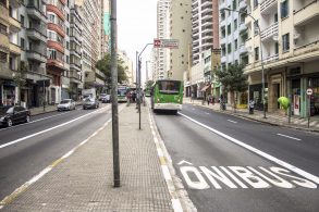 faixas exclusivas ônibus