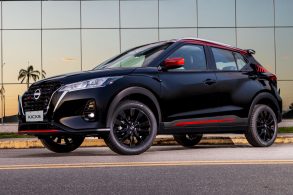 nissan kicks xplay 2024 preto frente parado