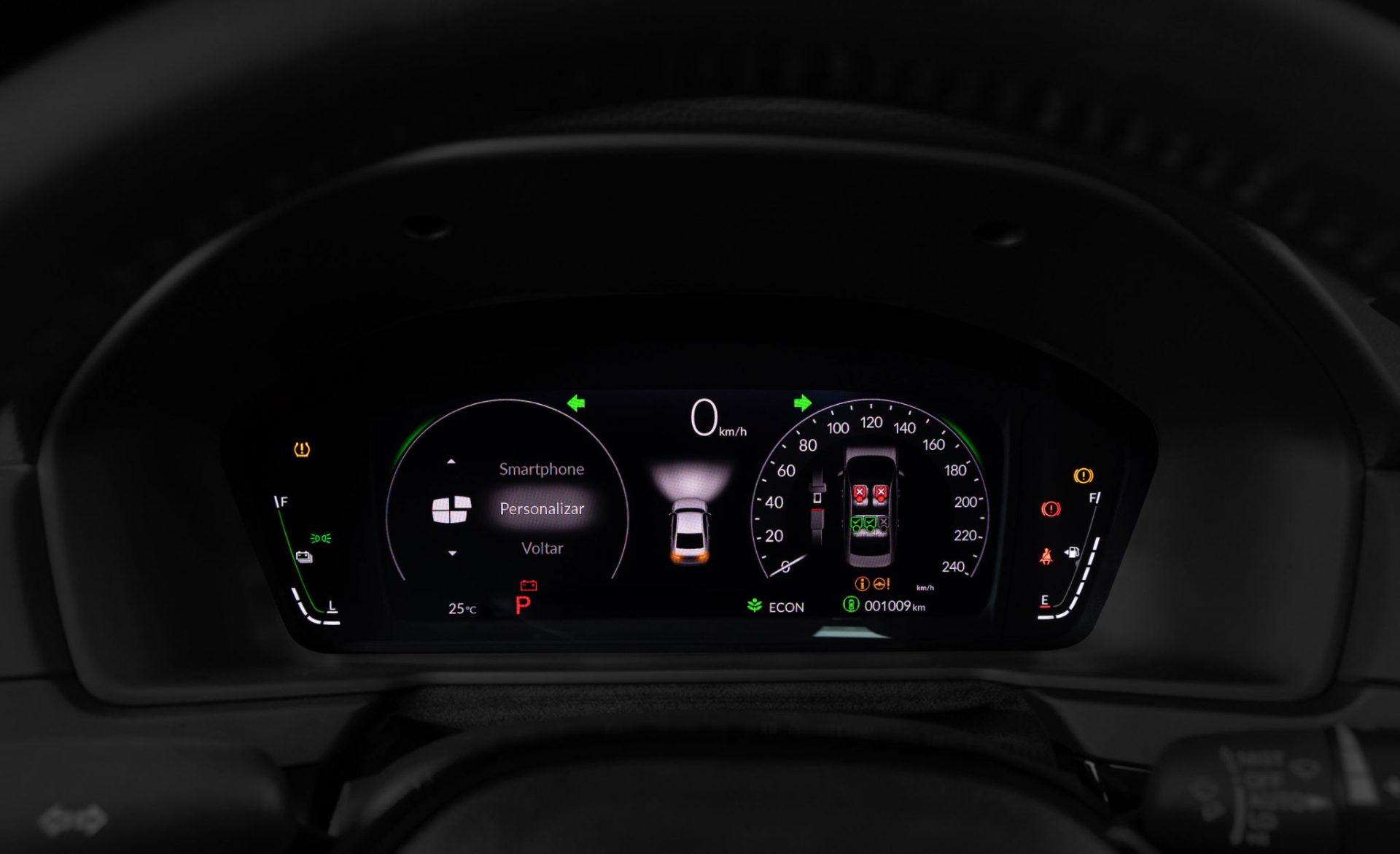 honda accord advanced hybrid 2023 interior painel digital