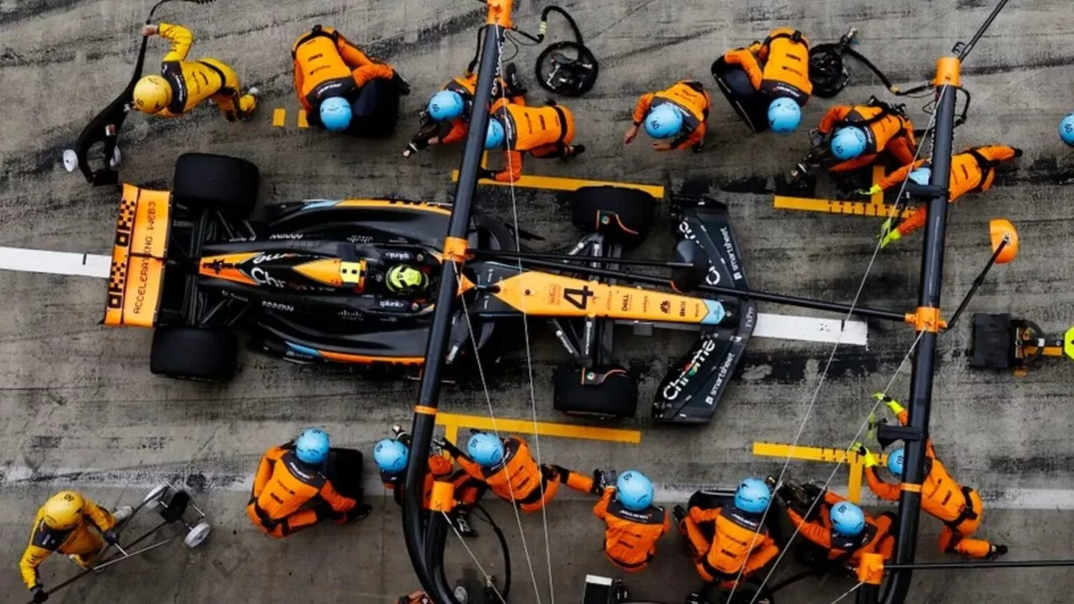 McLaren quebra recorde mundial de pit stop no GP do Catar! Veja o vídeo