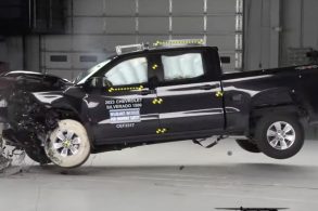 chevrolet silverado crash test dianteiro