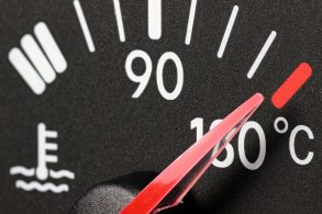 marcador de temperatura motor superaquecido