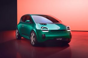 renault twingo legend conceito verde frente