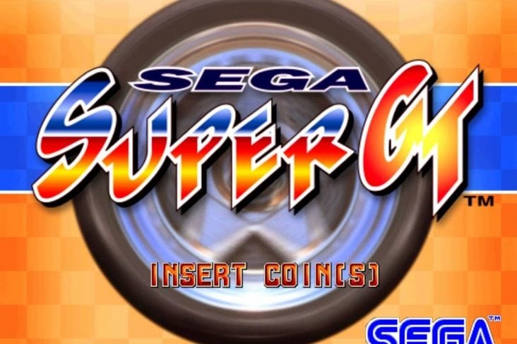 sega super gt tela inicial