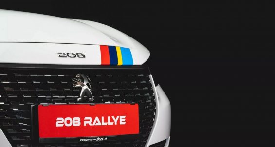 peugeot 208 rallye 2023 frente detalhe