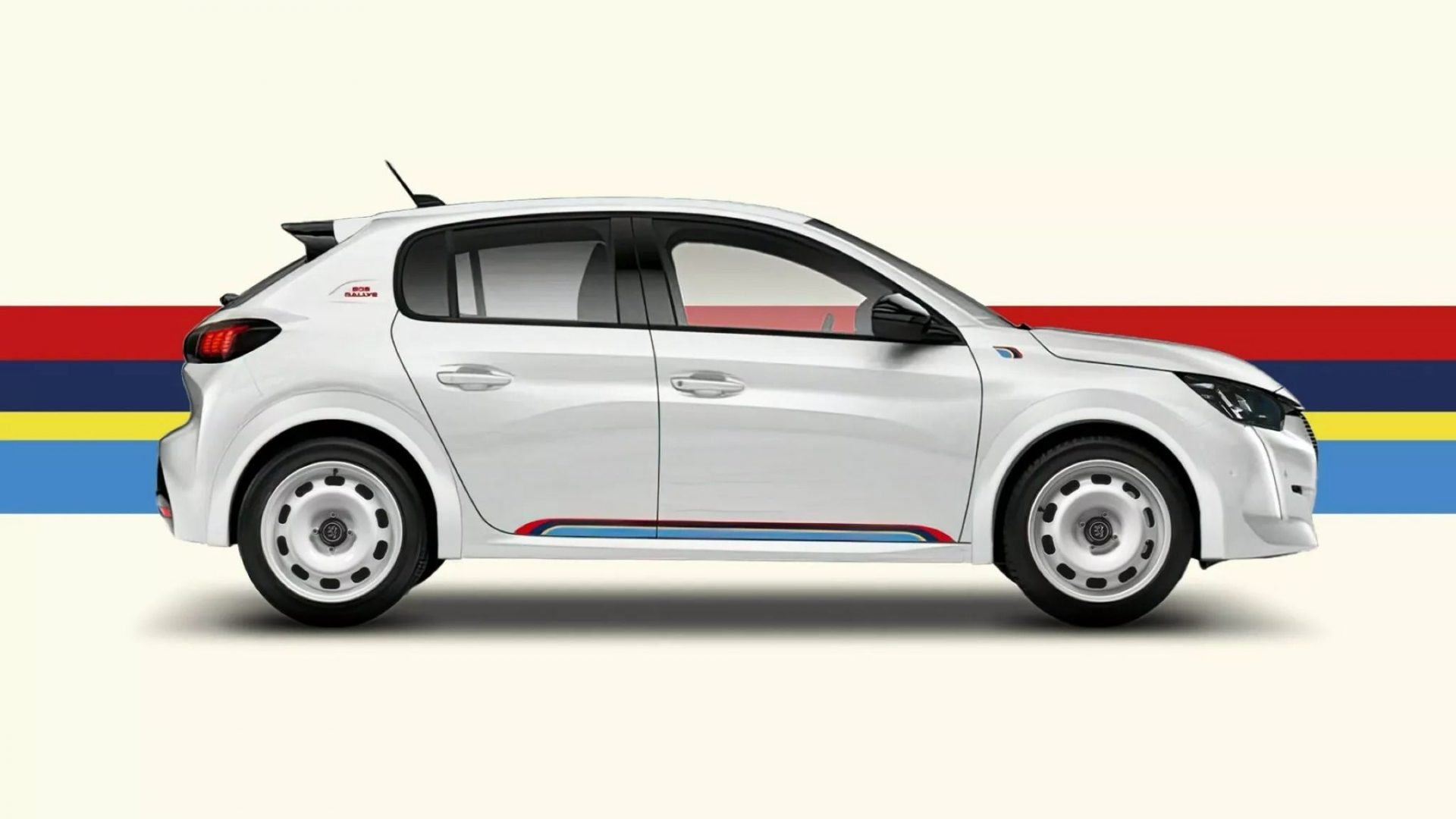 peugeot 208 rallye 2023 lateral parado