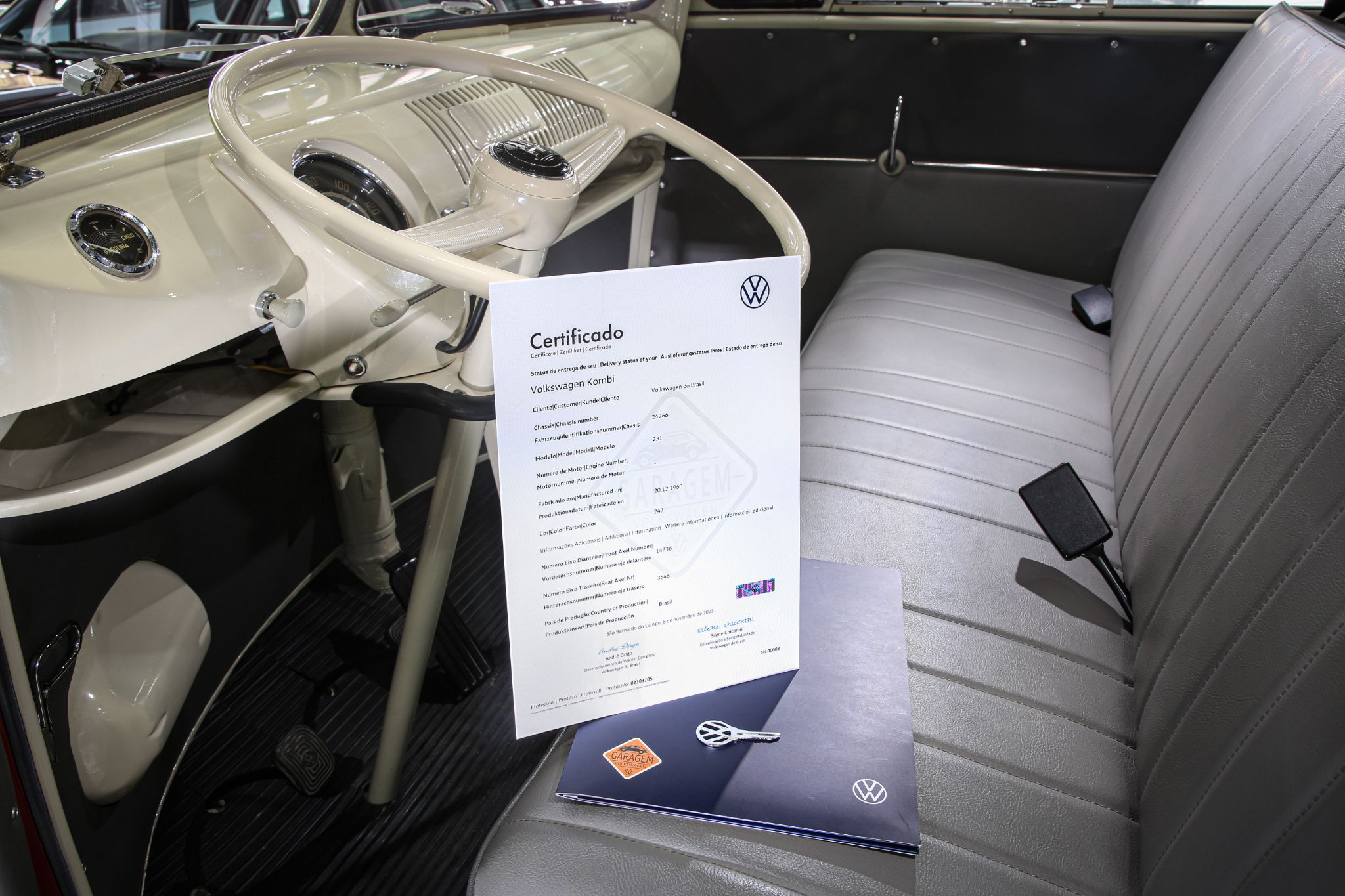Volkswagen lucra R$ 500 mil com certificados para antigos