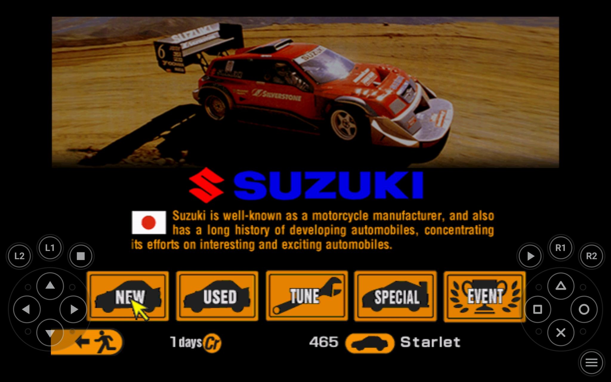 GRAN TURISMO 2 LOJA SUZUKI