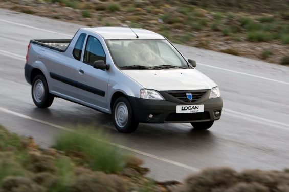 dacia logan pick up frente prata