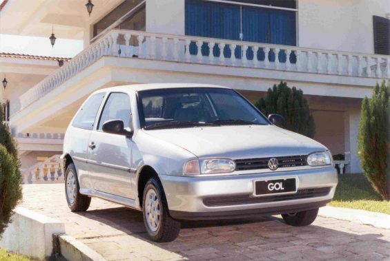 volkswagen gol gl 1 8i 1994 prata frente