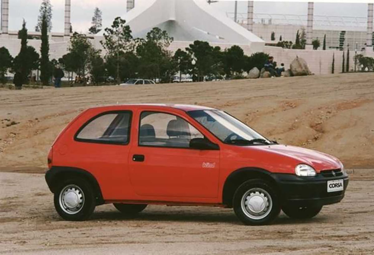 chevrolet corsa wind 1994 vermelho lateral