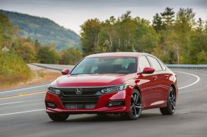 honda accord sport 2018 vermelho frente parado