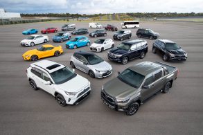 gama completa toyota australia