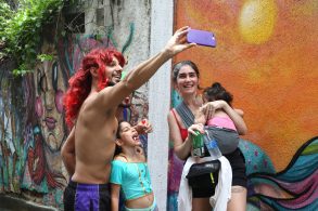 selfie carnaval tania rego abr