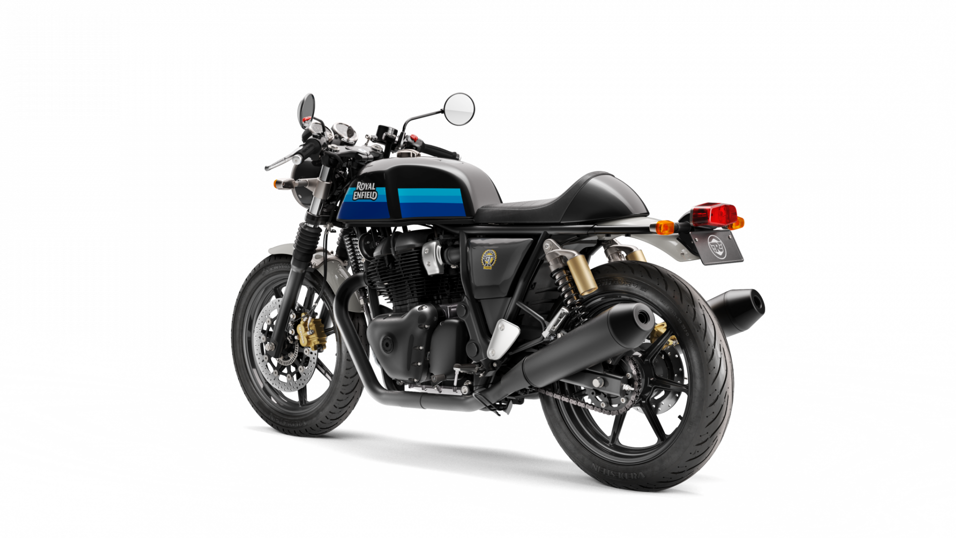 Royal Enfield Continental GT slipstream blue 0006