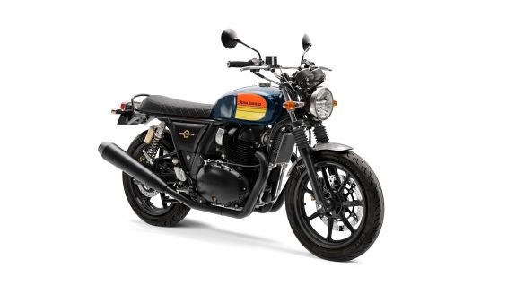 Royal Enfield Interceptor 650 barcelona blue 0003