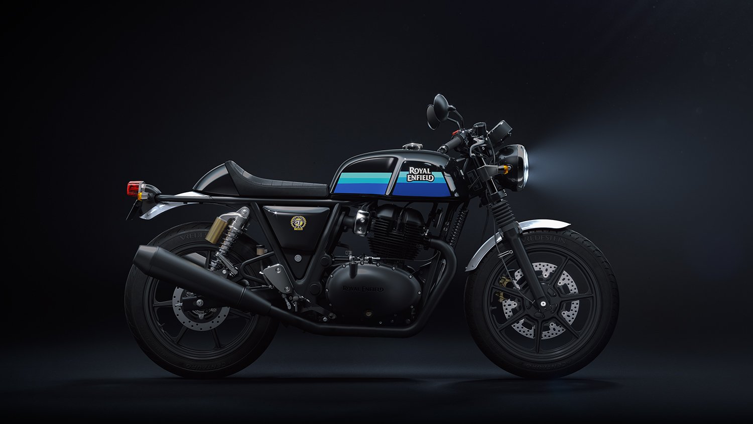 Royal Enfield Continental GT slipstreamblue sml