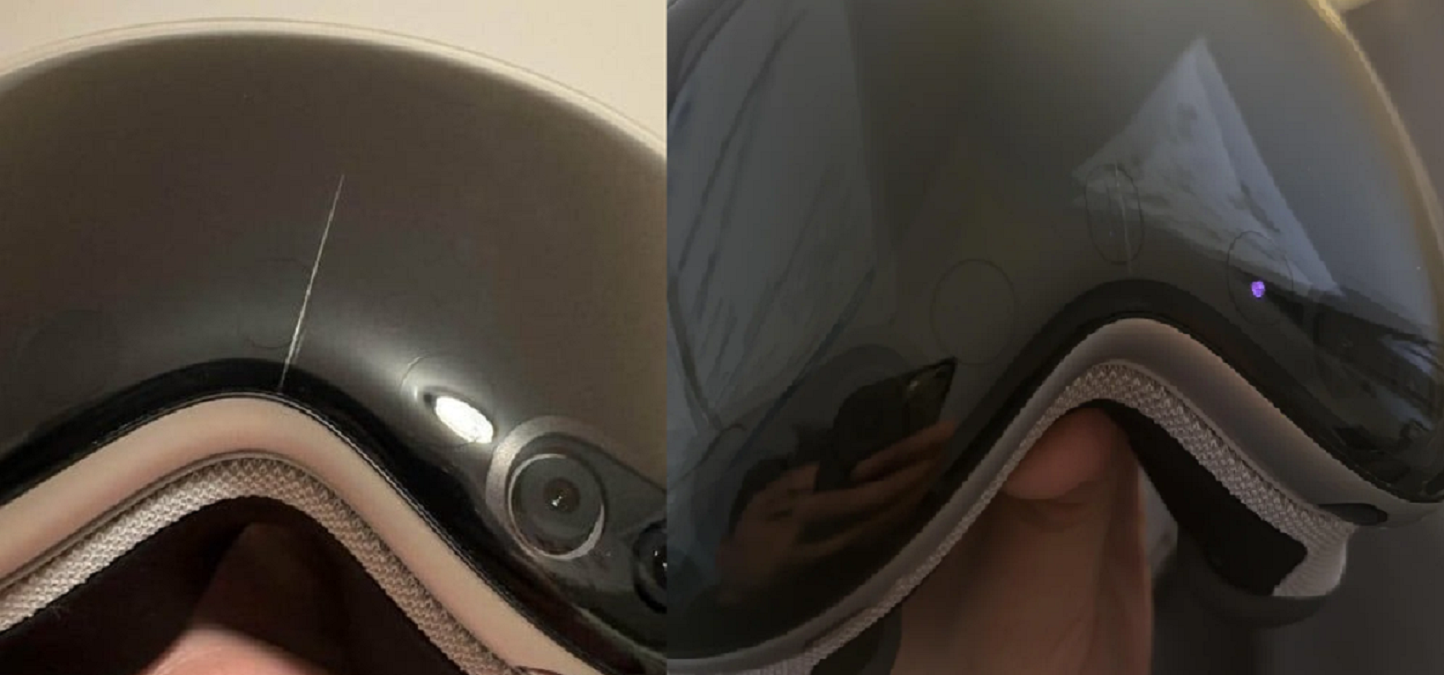 Apple Vision Pro tem suspeita de defeito crônico na tela!