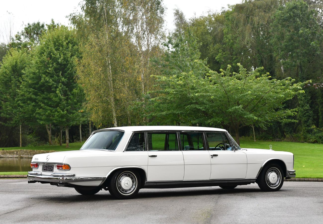 mercedes benz 600 pullman branco 1970 john lennon traseira e lateral foto tom hartley