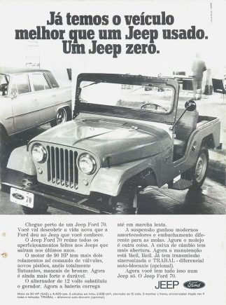 propaganda de epoca ford jeep