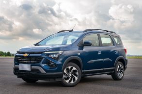 chevrolet spin premier 2025 azul boreal frente parado